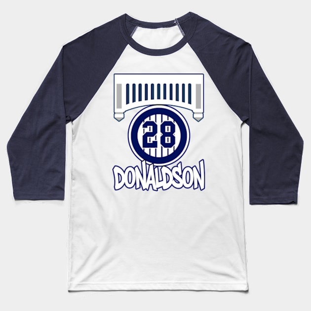 Yankees Donaldson 28 Baseball T-Shirt by Gamers Gear